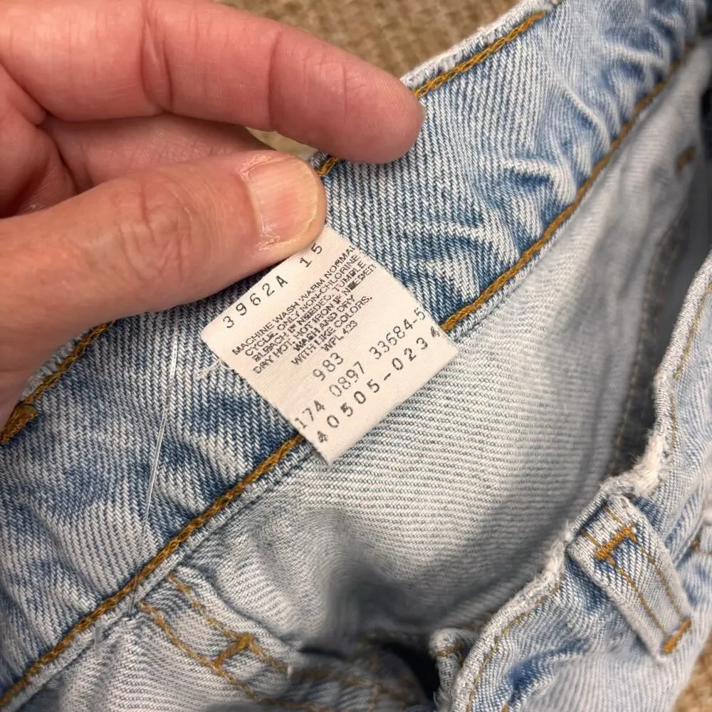 👖 Vintage Levi's 505 Orange Tab Jeans | W34 L30 | Light Wash